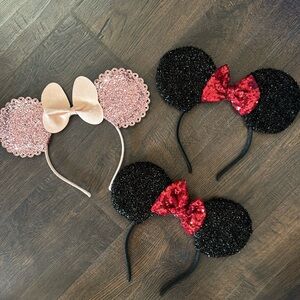Disney mouse ears set of three adult size